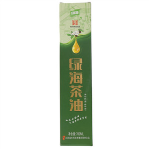 绿海一级茶油精装玻璃瓶