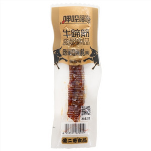傻二哥食品呷哚呷哚椒麻味牛蹄筋酱卤肉制品