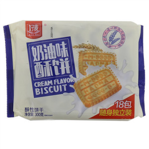 好麦奶油味酥饼