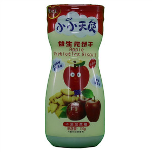 婴儿乐苹果味小小天使益生元饼干
