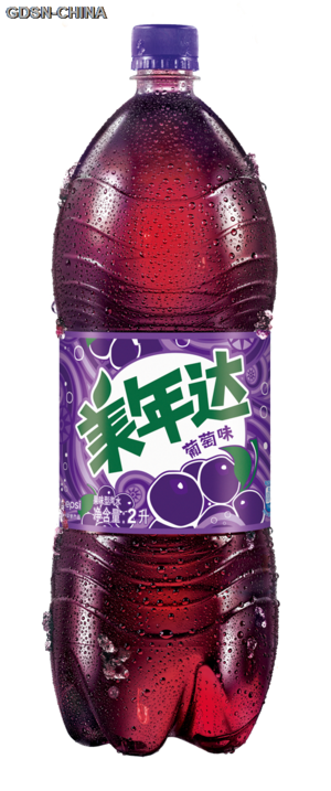 美年达葡萄味果味型汽水2升MIRINDA GRAPE FLAVOR