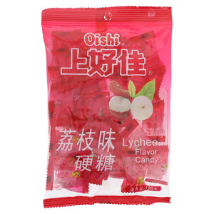 上好佳妃笑荔枝味硬糖