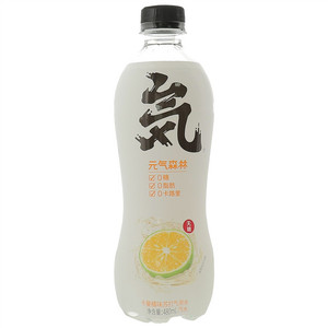 元气森林卡曼橘味无糖苏打气泡水（汽水）