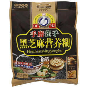 华精粗粮系列手磨莲子黑芝麻营养糊