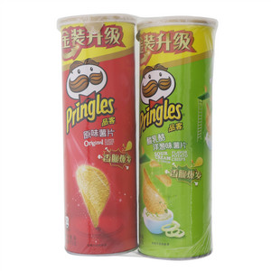 品客/pringles原味+洋葱薯片