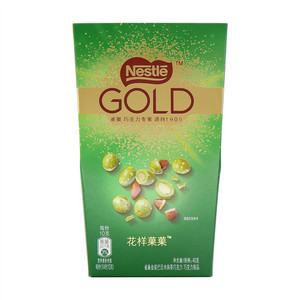 花样菓菓 雀巢金装巴旦木抹茶巧克力 巧克力制品