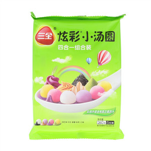 三全四合一组合装炫彩小汤圆