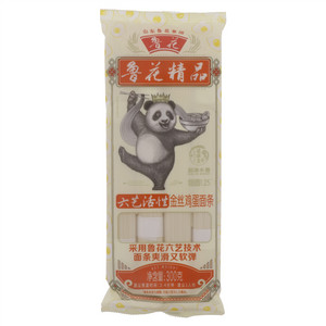 鲁花六艺活性金丝鸡蛋面条