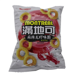 满地可麻辣龙虾味圈