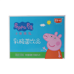 好+1小猪佩奇原味乳酸菌饮品