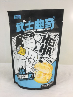 武士曲奇牛奶鸡蛋羹味（128g）