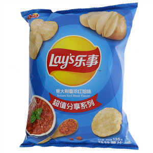 乐事意大利香浓红烩味135克