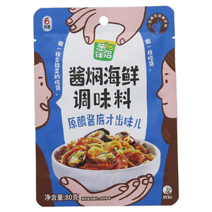 葱伴侣酱焖海鲜调味料80G