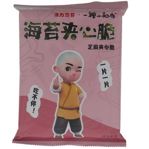 波力海苔夹心脆（芝麻夹心海苔）