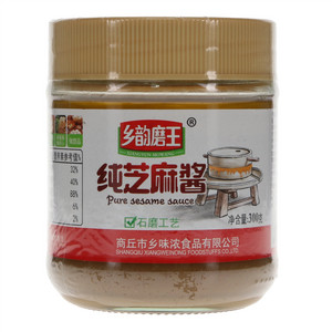 乡韵磨王纯芝麻酱300g