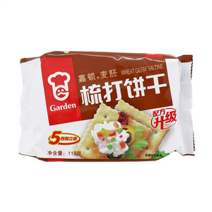 嘉顿麦胚梳打饼干（含钙）发酵饼干