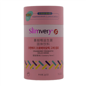 slimvery蔓越莓益生菌固体饮料