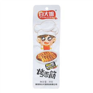 白大姐烤面筋