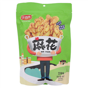 笑微微芝麻味麻花