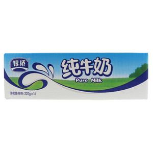 银桥纯牛奶