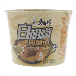 康师傅白胡椒肉骨面方便面