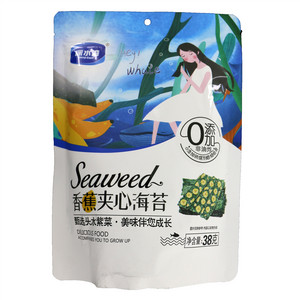 深水湾O添加非油炸香蕉夹心海苔