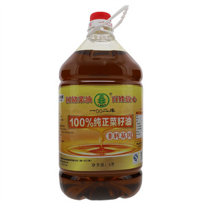 一00二库纯正菜籽油