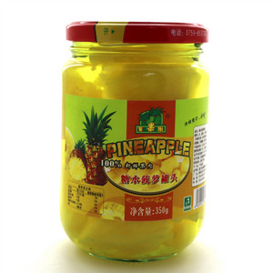 黄果树糖水菠萝罐头