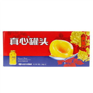 真心能是黄桃罐头