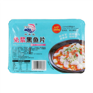 特味佳TWJ免浆黑鱼片