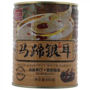 好家人传统马蹄（荸荠）银耳汤罐头