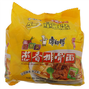 康师傅红葱头葱香排骨面