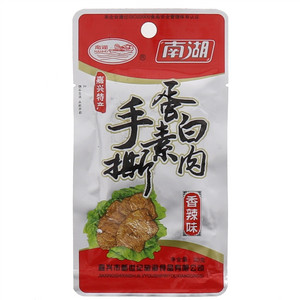 南湖香辣味手撕蛋白素肉20g
