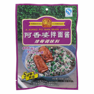 阿香婆拌面酱排骨调味料150克（25克×6袋）