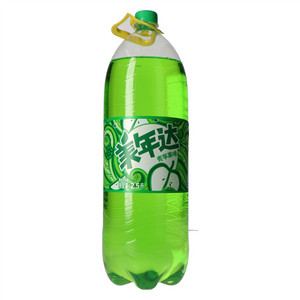 美年达青苹果味果味型汽水