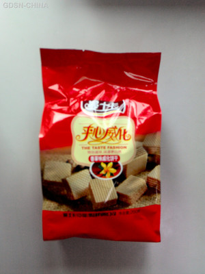 曼士卡夹心威化260g香草味