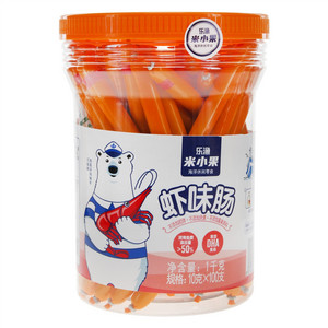 乐渔米小果虾味肠