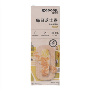 COOOOK轻烹烹香浓榴莲味每日芝士卷