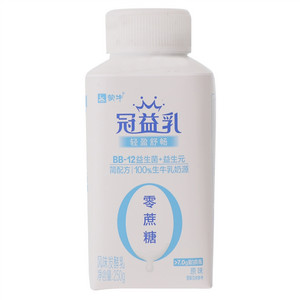 冠益乳0蔗糖风味发酵乳