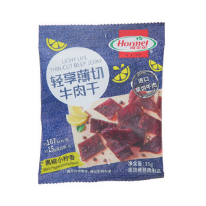 荷美尔黑椒小柠香轻享薄切牛肉干