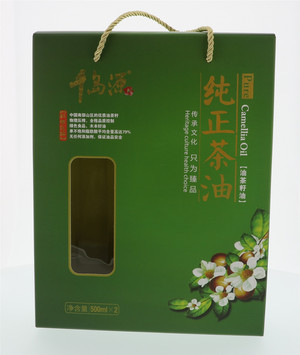 千岛源纯正茶油500ML*2
