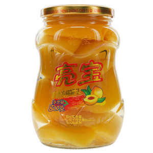 亮宝冰糖黄桃罐头