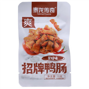 泰龙传奇黑鸭味招牌鸭肠