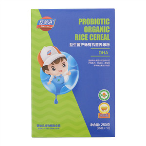 臣美滋DHA益生菌护畅有机营养米粉