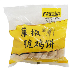 春雪食品藤椒脆鸡饼(速冻调制食品)