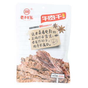 108g老川东牛肉干（五香味）