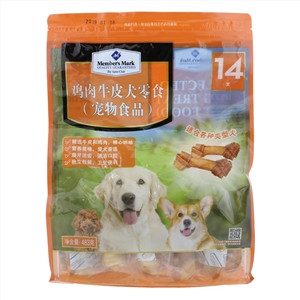 Member's Mark鸡肉牛皮犬零食（宠物食品）
