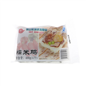 金城速冻糯米鸡400g（4个）
