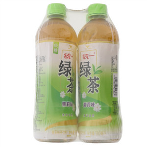 统一绿茶 茉莉味茶饮料 PET500ml四入装