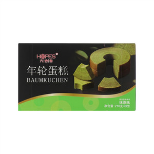 六合信抹茶味年轮蛋糕